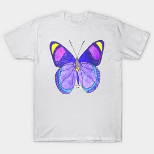 Purple Butterfly T-Shirt